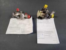 S76 BLEED AIR SHUT-OFF VALVES 76500-07903-102 ALT# 979460-2-1 (1 REPAIRED & 1 INSPECTED/TESTED)