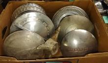 MISC. VINTAGE HUBCAPS - PICK UP ONLY
