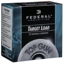 Federal TGSH1275 Top Gun 12 Gauge 2.75 1 oz 7.5 Shot 25 Per Box