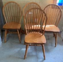 4 KITCHEN TABLE CHAIRS