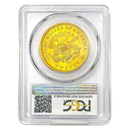 1851 $20 Gold Double Eagle PCGS AU