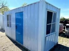 BRAND NEW! 2023 MOBILE OFFICE CONTAINER WITH BATHR 281