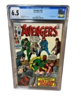 AUCTION SPOTLIGHT! Marvel Comics The Avengers no. 81 graded 6.5 in CGC holder