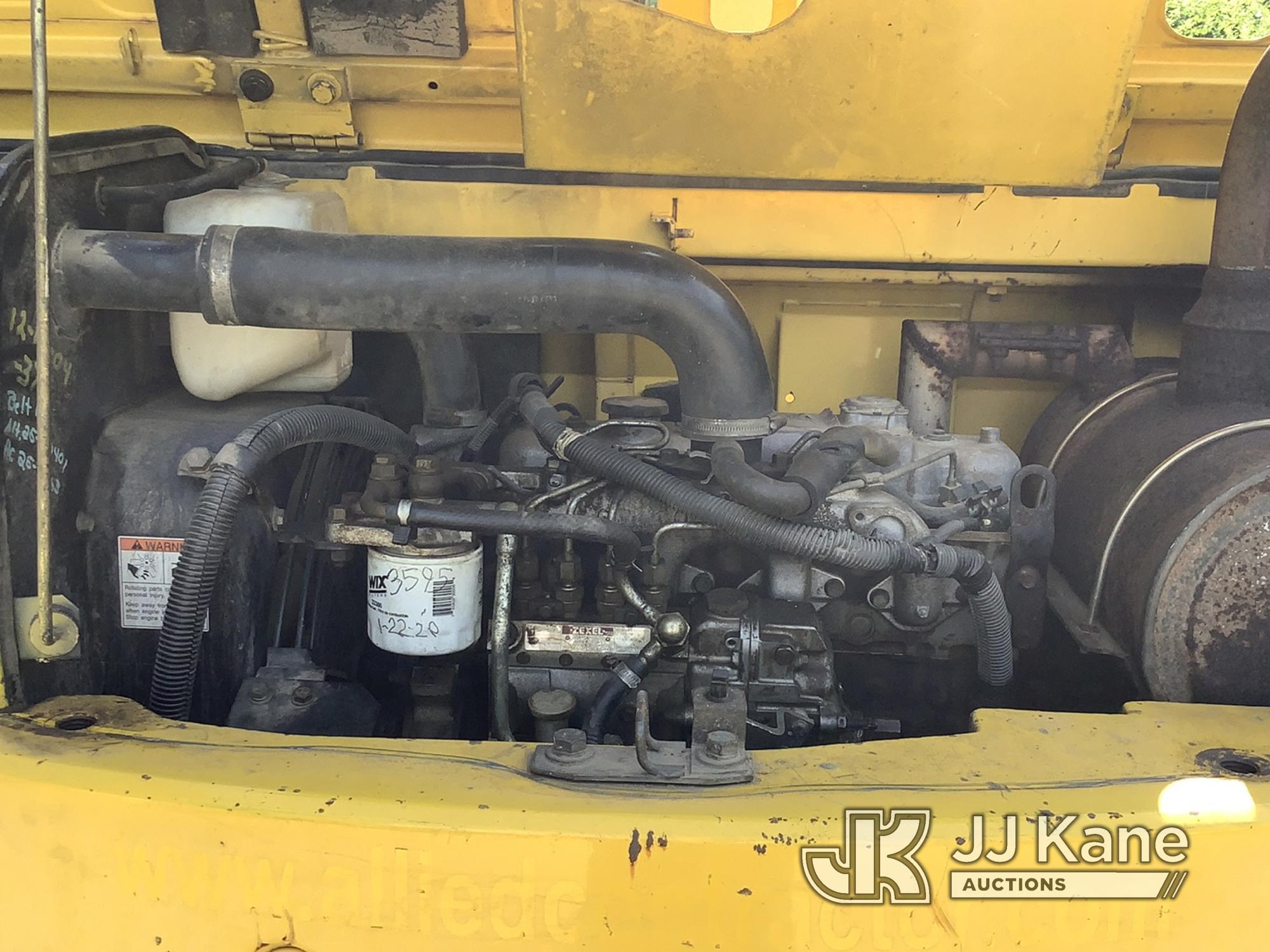 (Harmans, MD) Kobelco SK70SR-1E Mini Hydraulic Excavator Runs, Moves & Operates, Rust Damage