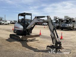 (Charlotte, MI) 2013 Bobcat E35 Mini Hydraulic Excavator Runs, Moves, Operates