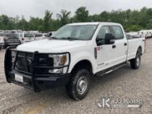 2018 Ford F250 4x4 Crew-Cab Pickup Truck Runs & Moves) (Check Engine Light On, Exhaust Filter Warnin
