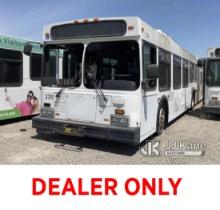 2002 New Flyer D60LF Bus Not Running, Conditions Unknown
