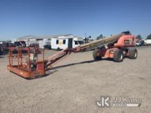 JLG 660SJ Self-Propelled Manlift, BOOM 65-70ft TELESCOPIC Runs & Moves, Boom Operates, Has Wiring Is