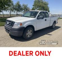 2007 Ford F150 Extended-Cab Pickup Truck Runs & Moves) (Has Engine Tick