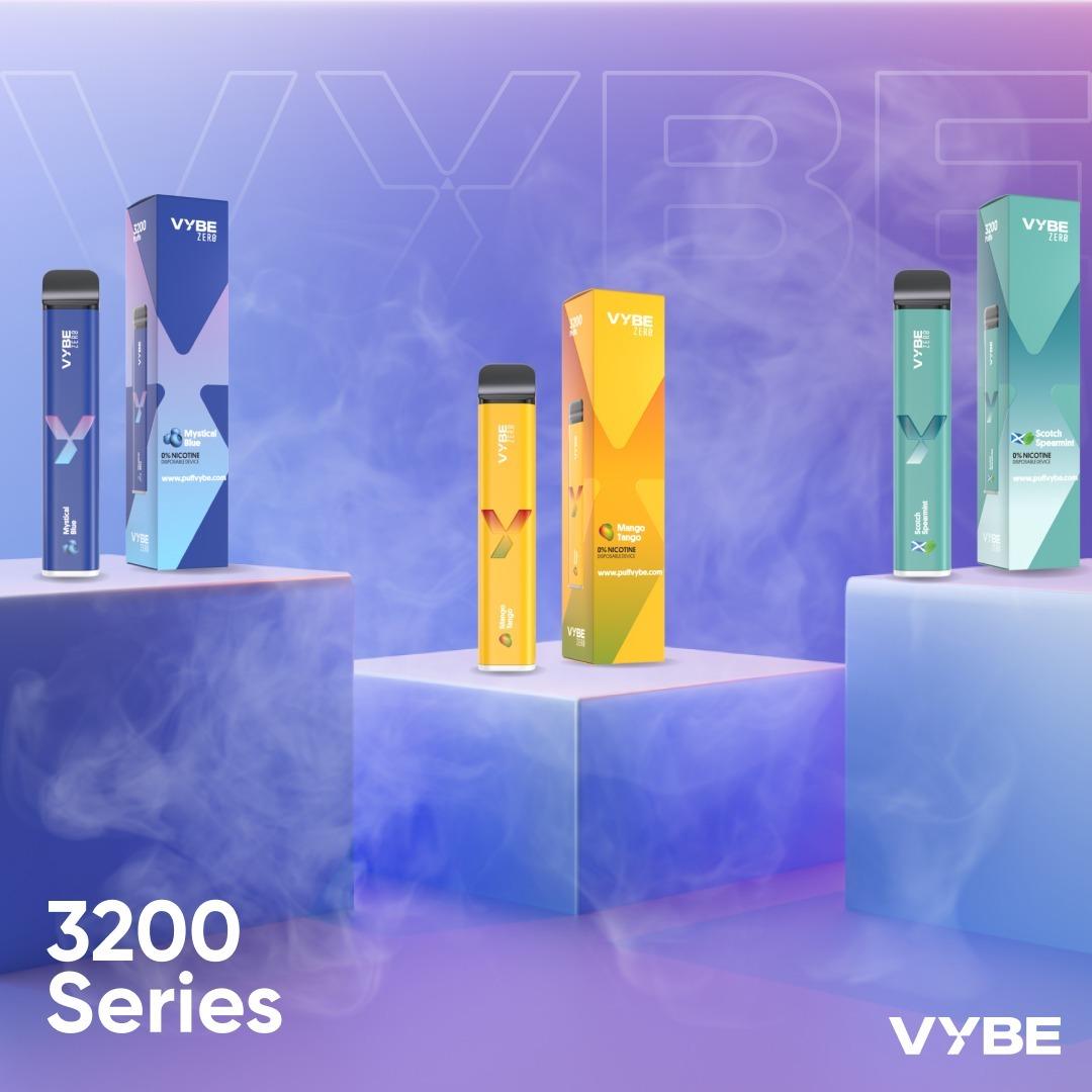 Lot Sold by the Unit -Each Unit Retails from $19.97 to $27.97 - One Pallet of VYBE 3,200 Puff Dispos