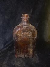 Vintage Wiser Amber Whiskey Bottle