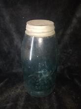 Vintage Ball Mason Storage Jar with Zinc Lid #2D