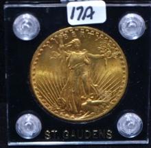 1927 $20 SAINT GAUDENS GOLD COIN