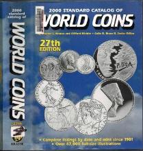 2000 Standard Catalog of World Coins, 27th Edition 1901-2000 By Krause & Mishler