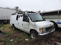 Former KRON 'News Van' with 29-Foot Telescoping Antenna -- Ford E350 Van