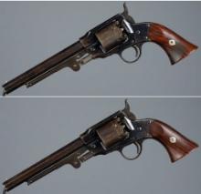 Consecutively Serialized Pair of Rogers & Spencer Army Revolvers