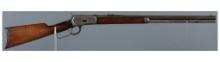 Winchester Model 1892 Lever Action Rifle with Factory Letter