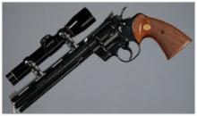 Colt Python Double Action Revolver with Scope