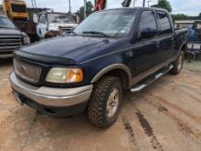 2002 FORD F-150 TRUCK LARIAT, 4DR