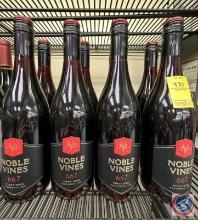 (9) Noble Vines Pinot Noir (times the money)