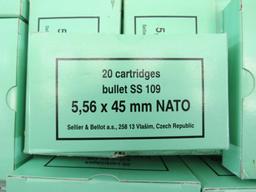 (620) Sellier & Bellot 5.56 Cartridges