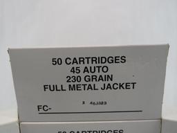 (500) Federal .45 ACP Cartridges