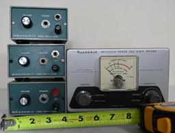 Three Heathkit Code Oscillators