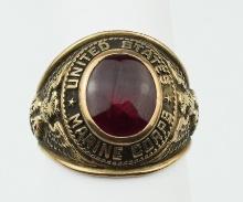 10KYG United States Marine Corps Ring