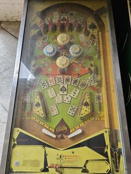 Bally High Low Ace Pin Ball Machine