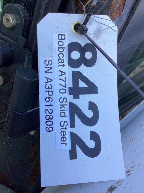 2015 BOBCAT A770 SKID STEER LOADER