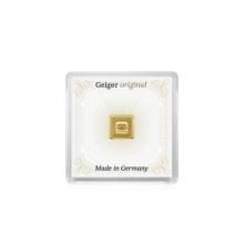 Geiger 1g Gold Encapsulated Bar .9999