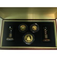 Kiribati 3 Piece Gold Proof Set 1999 Christmas Island