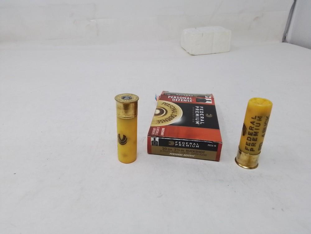 5rnd Federal 20gr 2 3/4 Buckshot