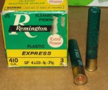 25 Rounds Remington 410 ga No 7.5 Shot