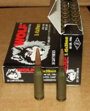 2 - 20 Rounds Wolf 5.45X39