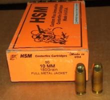 50 Rounds HSM 10mm