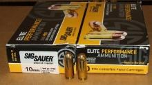 2 - 50 Rounds Sig Sauer 10mm