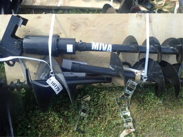 MIVA Hydraulic Auger for Mini-Crawler Excavator**