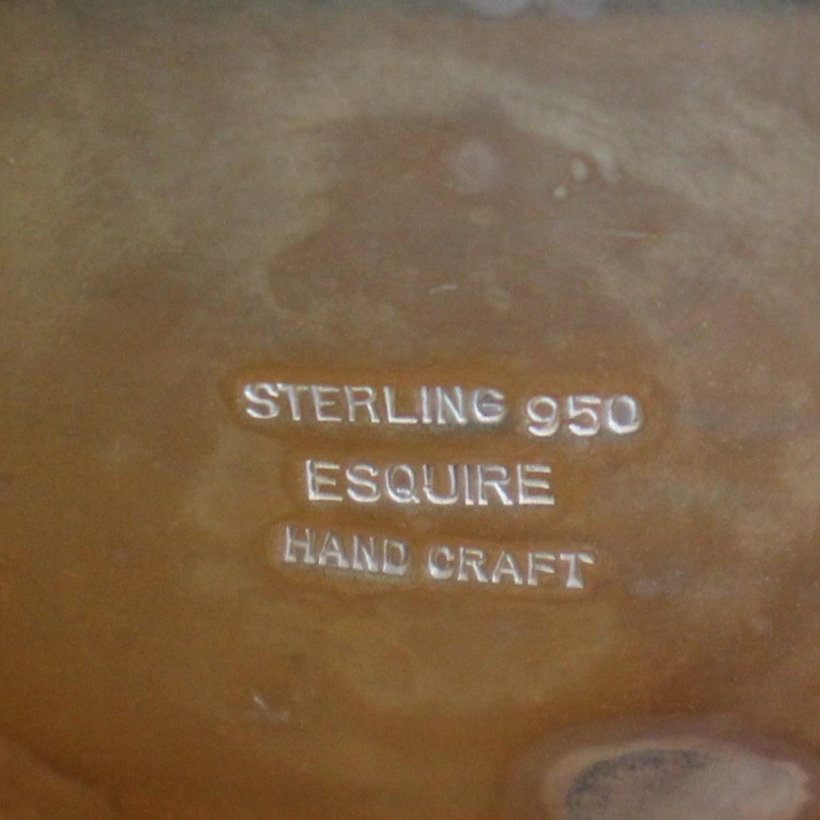 Antique Esquire Sterling Silver Coffee/tea 4 Piece Service