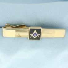 Vintage Swank Masonic Tie Clip