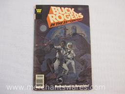 Three Vintage Whitman Comic Books including Buck Rogers in the 25th Century No. 6, Walt Disney