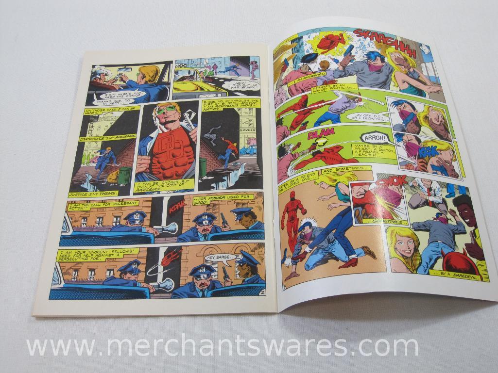 Six Marvel Fanfare Comic Books, No. 7, Mar 1983, No. 28,29, Sept, Nov, 1986, No. 31-33, Mar, May,