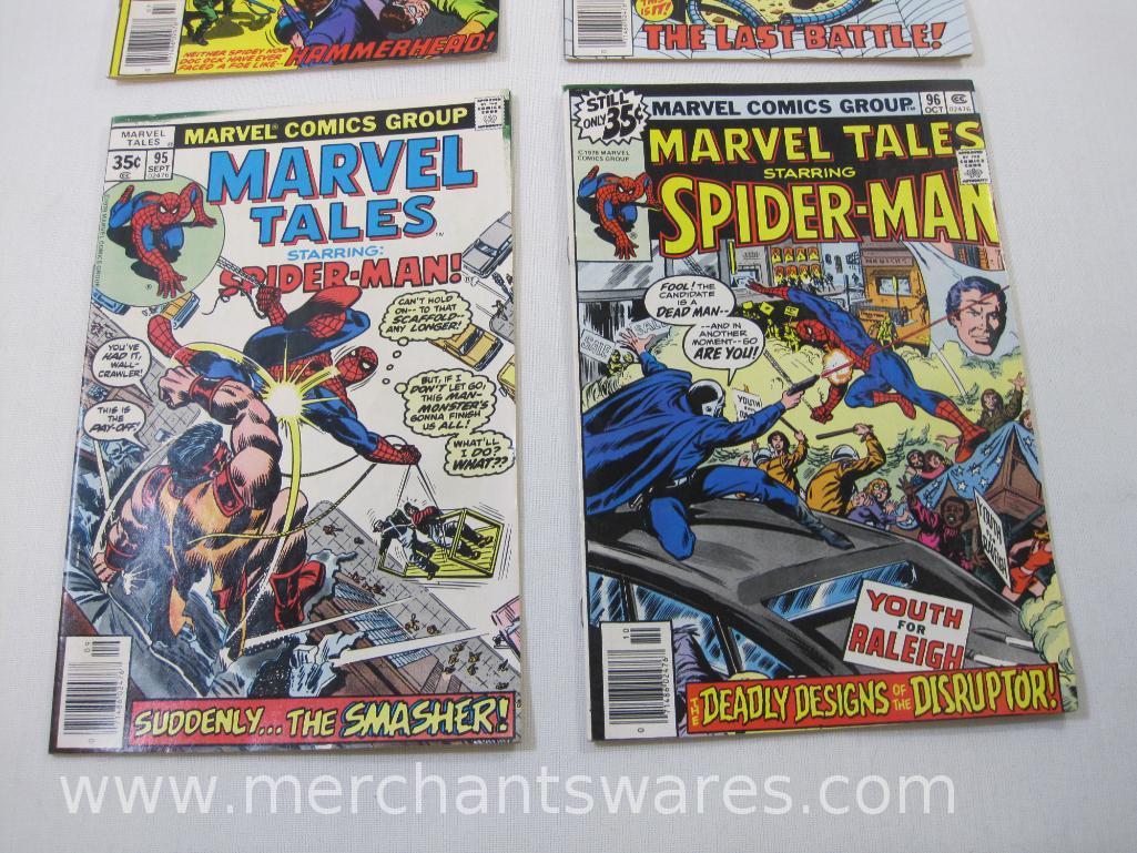 Ten Marvel Tales Starring: Spider-Man Comics Issues No. 90-99, Apr-Jan 1978-79, Marvel Comics Group,