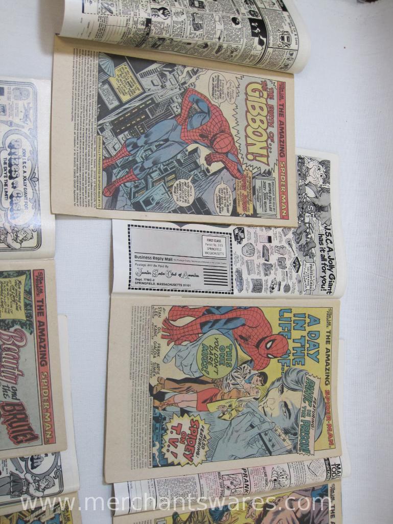 Ten Marvel Tales Starring: Spider-Man Comics Issues No. 80-89, June-March 1977-78, Marvel Comics