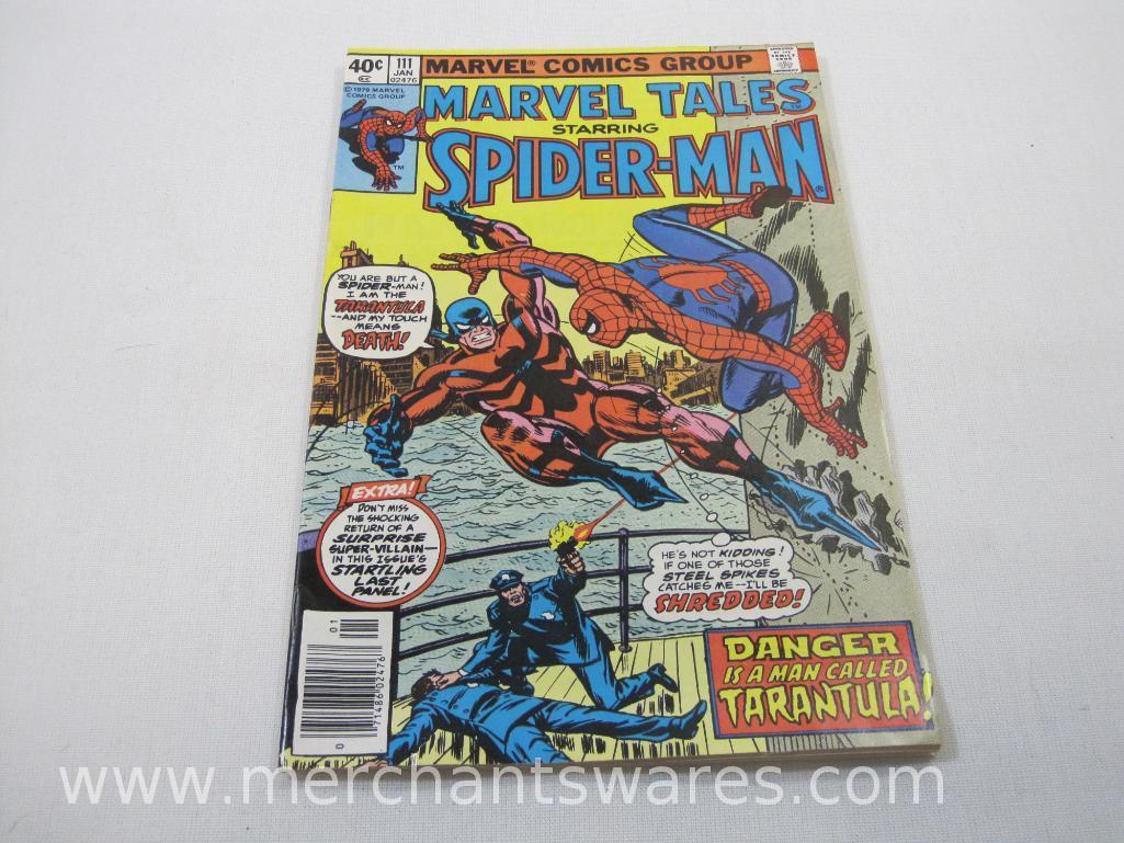 Seven Marvel Tales Starring Spider-Man Comics Issues No. 102, Apr, No. 106-111, Aug-Jan 1979-80,