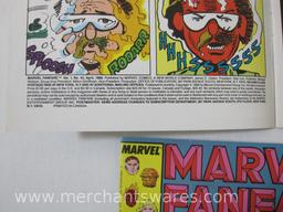 Five Marvel Comics Fanfare Comic Books Issues No. 43, 44, Apr, June, 46, 47, Oct, Mid Nov 51, Jun