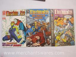Ten DC Checkmate! Comic Books Nos. 15-19 and 21-25, 1989-1990, 1 lb 1 oz