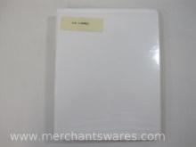 US and Airmail Stamps in a Binder includes Singles and Plate Blocks of 4, Scott #930-933, Scott