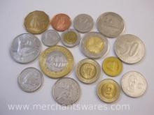 Foreign Coins from Galapagos Islands and Ecuador