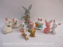 Assorted Vintage Easter Figures, see pictures AS IS, 14 oz